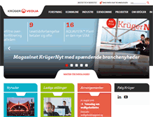 Tablet Screenshot of kruger.dk